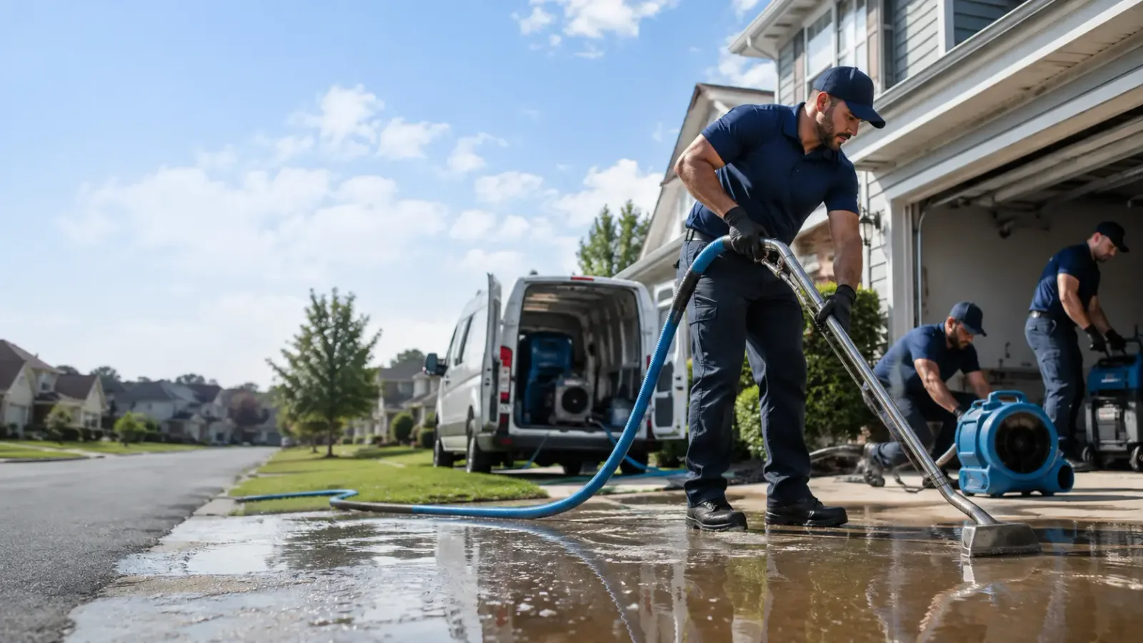 Flood Damage Restoration in Sacred Heart, MN